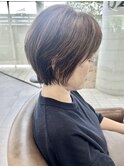 バッサリカット!プラチナカラーショート