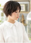 ダークアッシュ小顔くせ毛風ボブマッシュTb6浦和20代30代40代