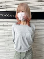 ヘアーデザイン アコースティック(Hair Design ACOUSTIC)&nbsp;エンドカラー/キツネ/レイヤーカット