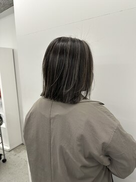 クレア 上大岡(CREA) ハイライトバレイヤージュダブルカラーケアブリーチ30代40代50代