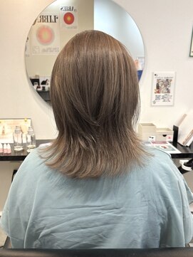 ラック 津田沼(LUCK) ベージュ/ダブルカラーインナーカラーケアブリーチ