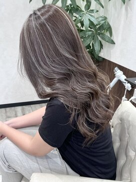 ベルヘアーデザイン 堺東(Belle hair Design) コントラストハイライト/外国人風/レイヤーカット/堺東