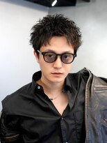 フィフス トウキョウ (fifth TOKYO) 渋谷緩めスパイキーパーマルーズショートメンズショート