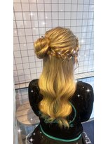くるみちゃんヘアー イベントセット イベントヘア ハーフアップ
