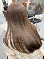 カシェル(cashel)&nbsp;ブリーチなしダブルカラー ブリーチなしベージュ オリーブ