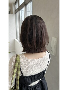 エレノア 枚方(Eleanor) レイヤーボブ/切りっぱなしボブ/ピンクブラウン