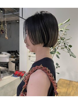 キャロルガーデンズ ボコカ 表参道(Carroll Gardens bococa) 【kacho】ダブルカラー デザインカラー 裾カラー