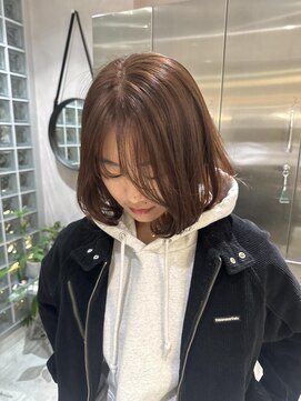 インク バイ アルテフィーチェ 甲子園口(ink by artefice) 柔らかブラウンカラー