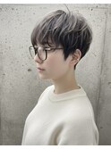 透けるような柔らか質感＊ニュアンス・エアリーショート
