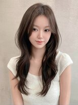 セブンルックス(7LOOKS) 【レイヤー】アッシュブラウン×ロングレイヤーヘア
