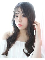 ヘアリラクゼーション クインズベリー(Hair Relaxation Queen's Berry)&nbsp;ダークアッシュ×ゆるふわウェーブ