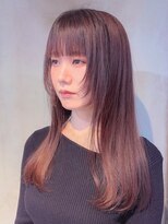 ラファンジュ ヘアー(Rohange hair)&nbsp;ピンクベージュ/姫カット/内巻き
