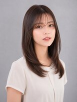トリニティ(trinity)&nbsp;縮毛矯正×髪質改善　レイヤーカット　ブラウンカラー【豊見城】