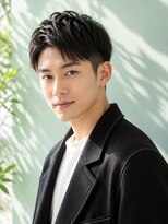 にもう 神戸三宮&nbsp;ニュアンスパーマxフェードカットxニュアンスウルフ