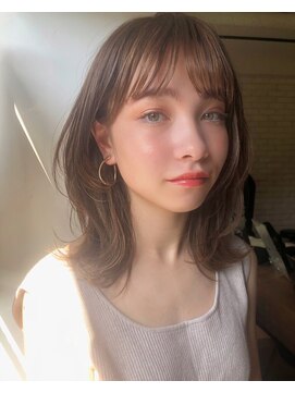 ガーデン ジングウマエ(GARDEN jingumae) マチルダボブ インナーグレージュ 秋髪スタイル