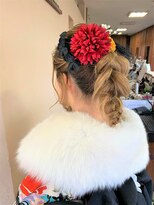 ラスティー(hair collection Rusty) 成人式アップスタイル