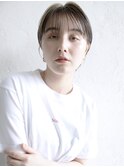 ナチュラルストレートショート_セミウェットウェーブ_7607