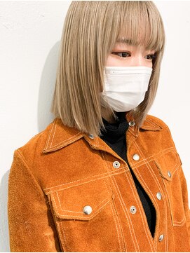 スー 渋谷(suu) *【SUN】ストレートなシアーブロンド