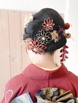 パームツリー 桜台店 成人式アップスタイル