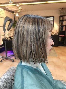 ヘアー デザイナーズ クルー ドルフィン(HAIR DESIGNERS CREW dolphin) section double color