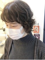 アーブル ヘアーアンドメイク(ARBRE) ボブパーマスタイルショートパーマパーマ女子