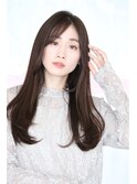 シースルーバング×ツヤ髪ロングスタイル☆