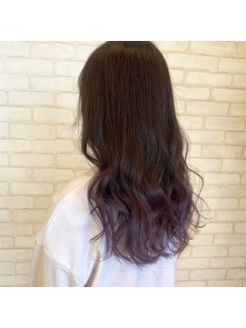 ビス リアン 川口店(Vis lien) グラデーションカラー/イルミナカラー/パープル/
