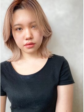 イーストハムアール(EAST HAM r) センターパート/ボブ/ハイトーン