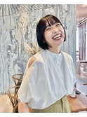 ボブ/ミニボブ/大人ボブ/ぱつっとボブ/表参道/青山