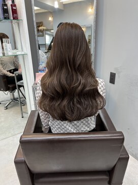 ドロシー 郡山桑野店(Dorothy) 【モカブラウン7トーン】黒髪ボブルフネビージュ小顔ワンレン