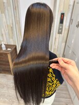 ナンバー アンフィール 渋谷(N° anfeel)&nbsp;【多田】@tomoki___tada ツヤっとサラッと髪質改善ストレート