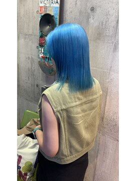 インク 渋谷(INK.) 水色カラー