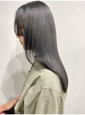 ブルーブラック系カラーにオススメスタイル