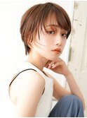 【La fith】ハンサムショート×シアーベージュ