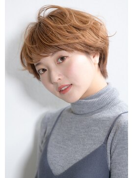 ユニックス モザイクモール港北店(UNIX) 【UNIX港北店】ヘーゼルラテショート#ケアブリーチ