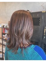 アチーブリス(achieve Liss)&nbsp;大人ナチュナル ミディアムレイヤー マロンベージュカラー