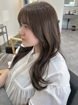 アジアエス 谷山 清和店(asia s) ブリーチなしダブルカラー*グレージュ