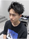 バチバチサマーアップバングショート