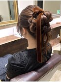 結婚式ヘアおだんごアレンジ/KAORISHINJYO