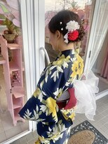 ミーネピンク 行徳店(Miene Pink)&nbsp;ヘアセット＊浴衣着付＊ゆかた＊小顔ヘアアレンジ