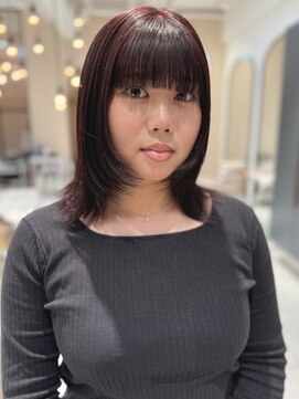 マーシィ(MARCIE) チェリーレッド × レイヤー