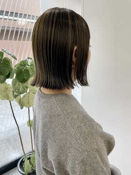 ハル 南平岸(HARU) アンブレラカラーパツっとボブ!担当ニキ