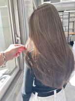 ディジョン 自由ヶ丘(Dijon)&nbsp;韓国顔まわりレイヤーカットグレージュオリーブベージュブラウン