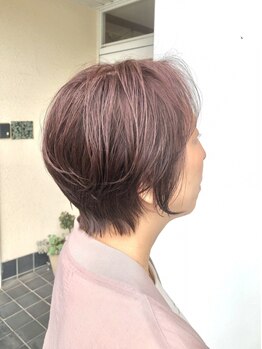 エノヘアー(eno.hair)の写真/髪と頭皮に優しいカラーで“芯から潤い続く”頭皮の荒れ予防も細心の注意を払い丁寧に仕上げます♪