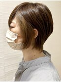インナーフェイス白髪ぼかし