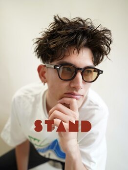 スタンド 博多(STAND)の写真/【メンズサロン/STAND】博多の人気店”HAZEL”が待望のメンズ専門サロンをNEWOPEN☆[メンズカット/パーマ]