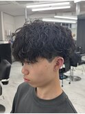 波巻きパーマ/スパイラル/ツイスパ/メンズサロン/メンズ/波巻き