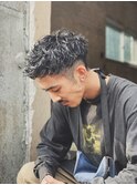 刈り上げベリーショート×ロシパーマ(men's)