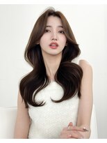 アマトウキョウスマートサロン(AMA TOKYO×Smart Salon)&nbsp;韓国ヘア　レイヤーカット　顔まわり