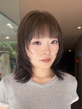 ノラ ヘアーサロン(NORA HAIR SALON) ダブルカラーベージュカラーオリーブカラーブリーチなしカラー